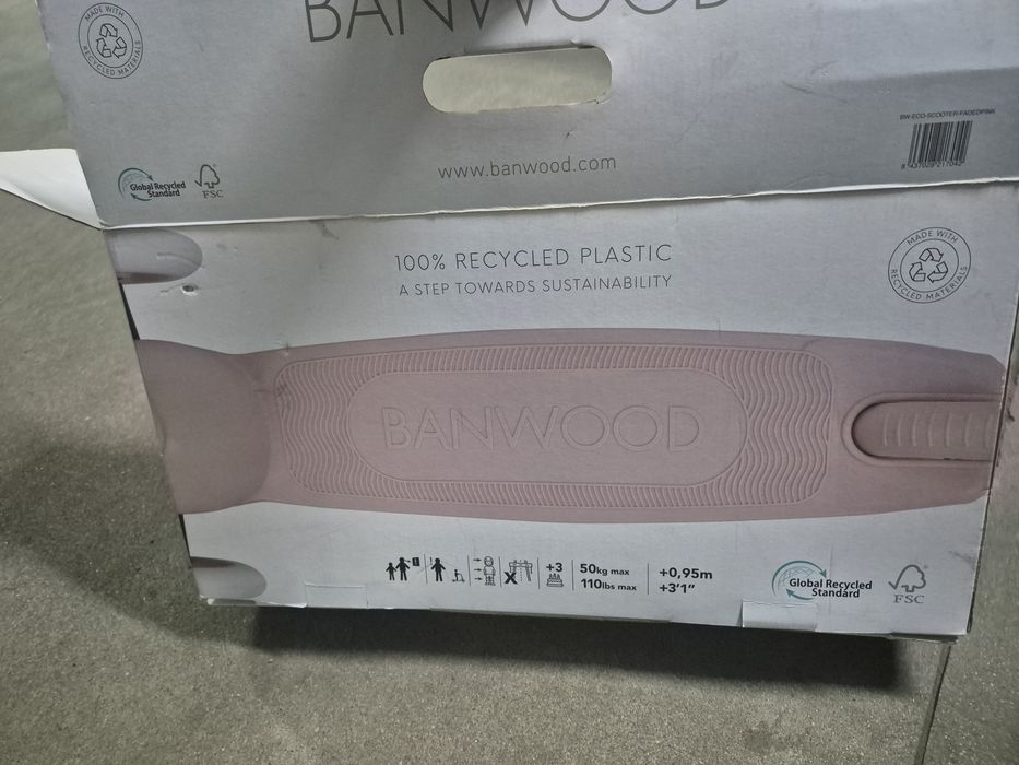 Hulajnoga Banwood Eco Faded Pink