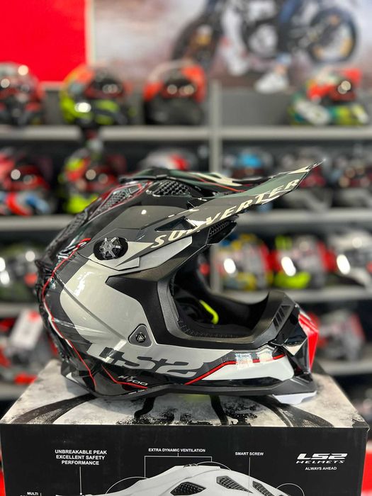 Capacete cross /enduro LS2 MX700 Subverter - Redução de Preço