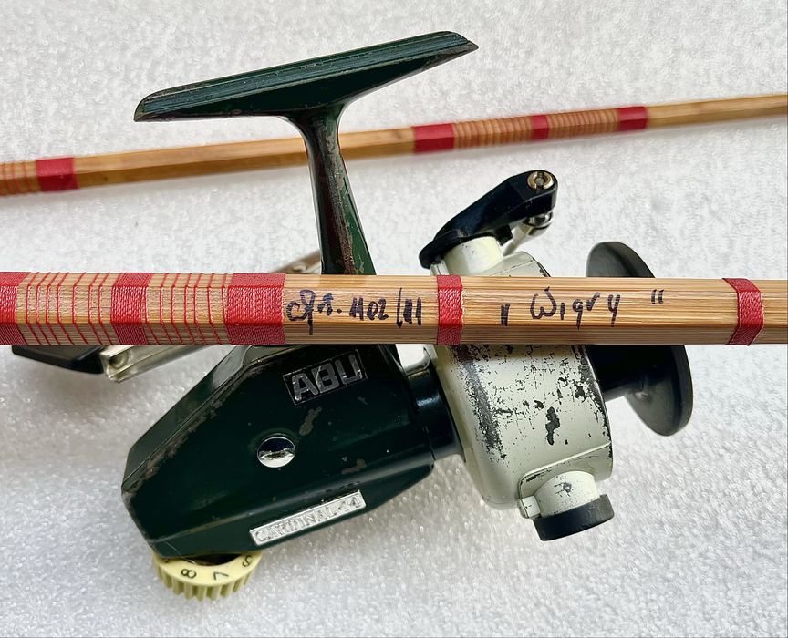 Wędka tonkinowa Wigry Art 1102/11 Sprzęt Rybacki plus ABU Cardinal 44