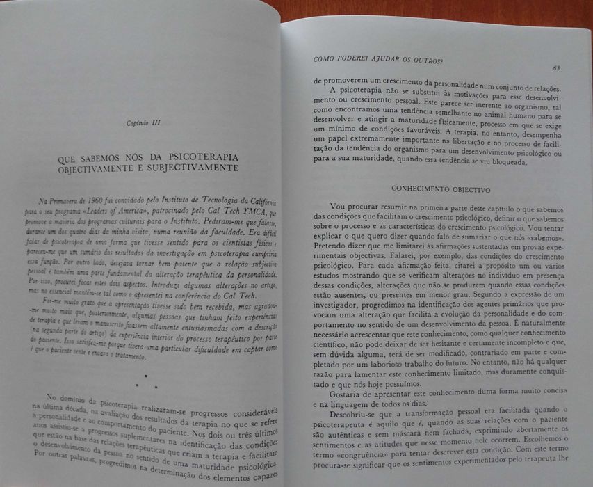 Tornar-Se Pessoa de Carl R. Rogers
