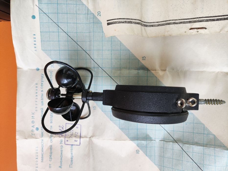 Анемометр чашечный МС-13 СССР 1988 г.