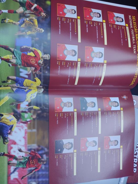 Programa de jogo Portugal Luxemburgo e Lituânia 2004