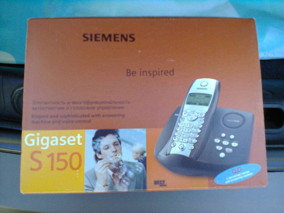 Телефон радіо Panasonic KX-TG2512UA Siemens