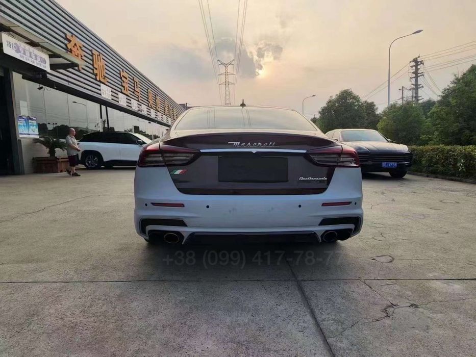 Рестайлинг Maserati Quattroporte Trofeo Обвес Пороги Бампер Решетка
