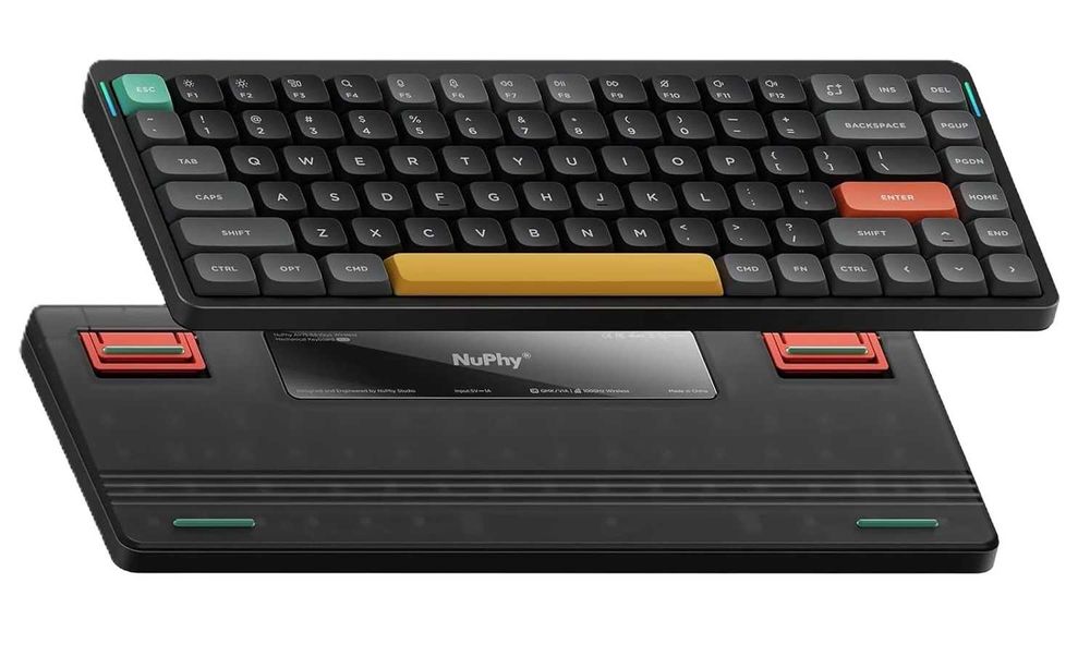 Klawiatura mechaniczna Nuphy Air75 V2 DEFEKT Black Gateron Brown Czarn