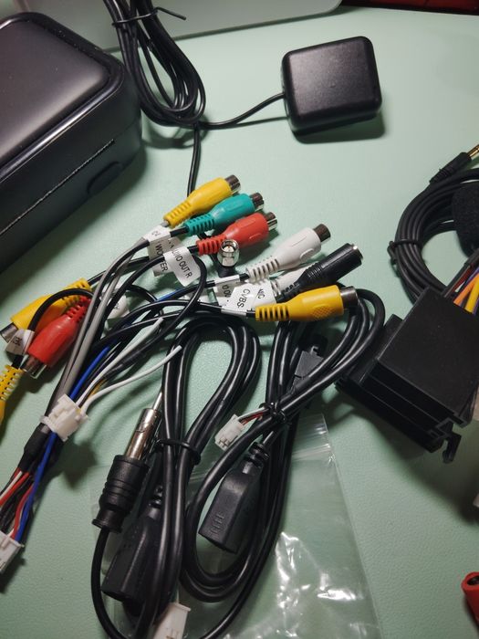 Monitor kamerę cofania pełen komplet kable kostki