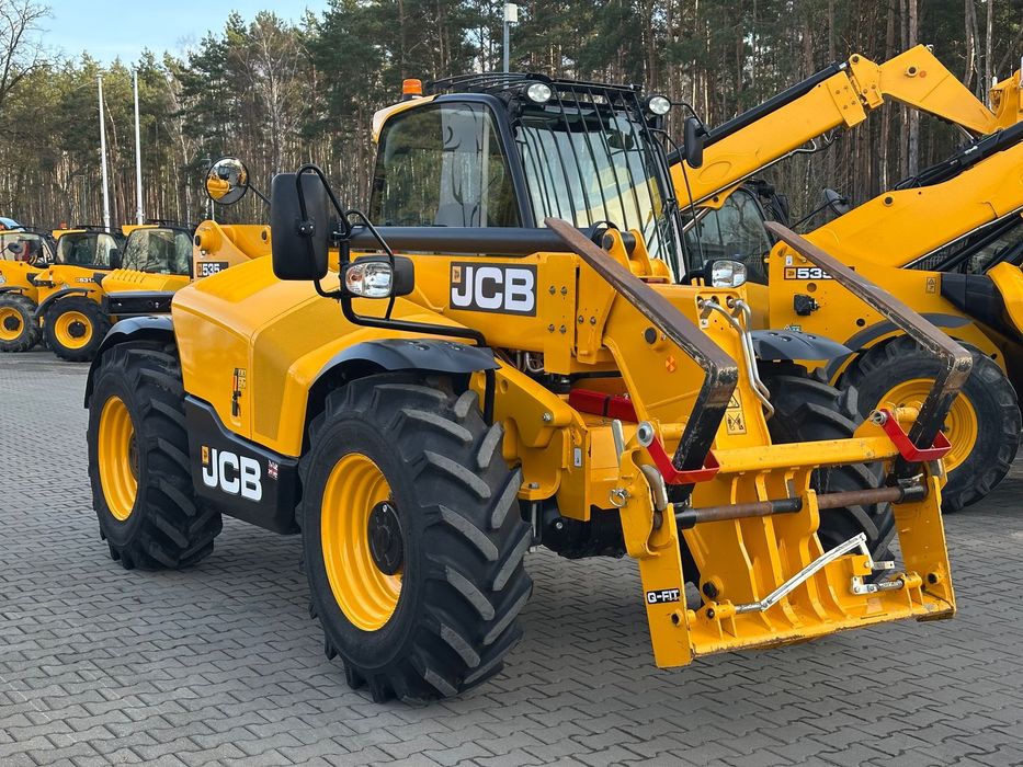JCB 535-95  rok prod. 2024, przeb. 545 mth, joystick, air-con, pełna historia, UDT