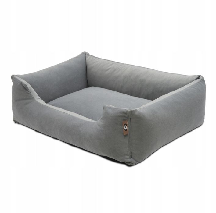 Legowisko dla psa 70 cm/55 cm rozm. M wygodna kanapa sofa Szare