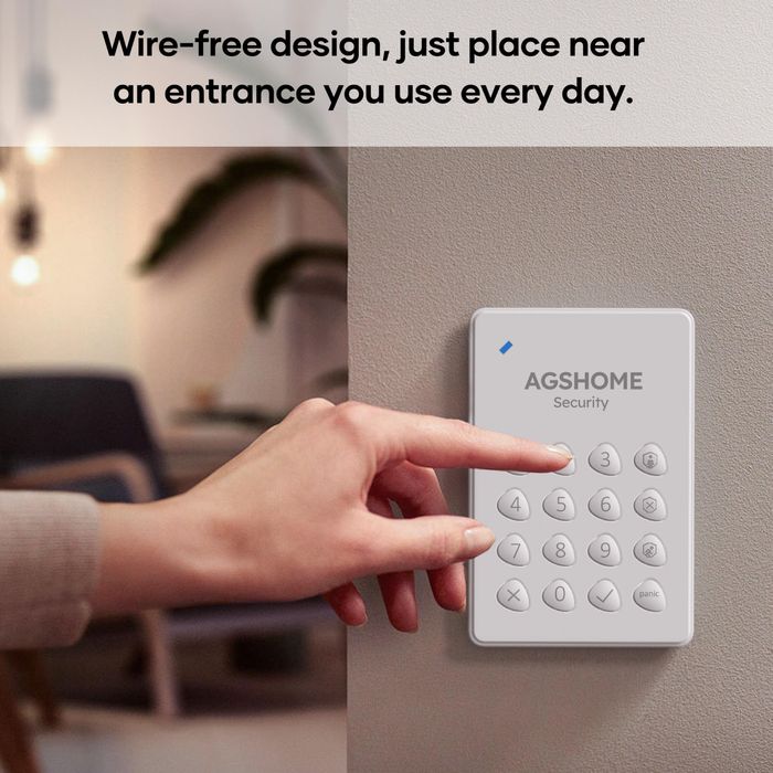 AGSHOME System Bezpieczeństwa, Zestaw, alarm