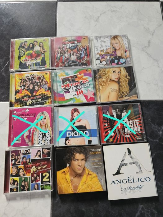 Cds de música várias