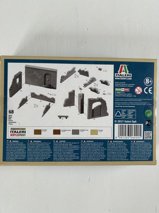 Akcesoria Diorama Walls and Ruins ll model Italeri 6090