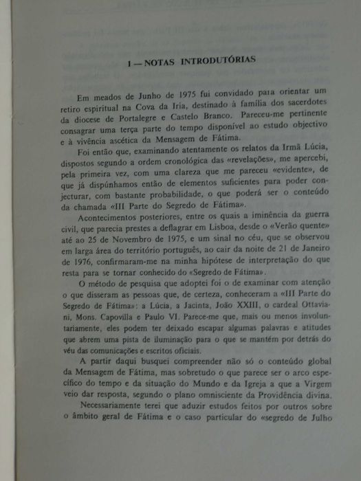 O Segredo de Fátima
de José Geraldes Freire
