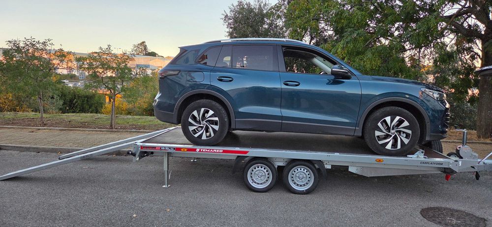 Aluguer de atrelado \ porta carros\ reboque \ plataforma multi usos