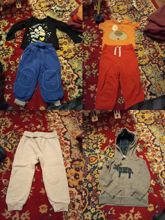 Большая коробка вещей на мальчика 1,5-2,5 года