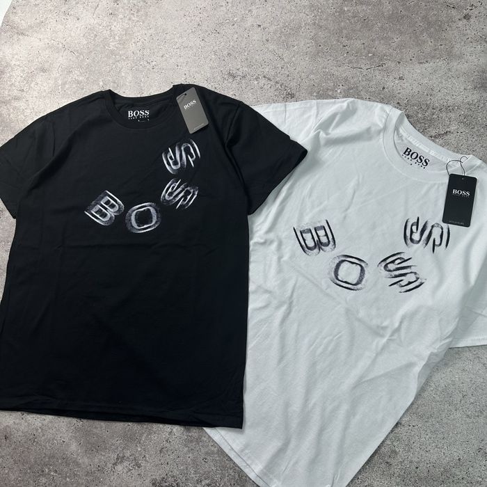 Футболка Boss halftone hugo S,M,L,XL