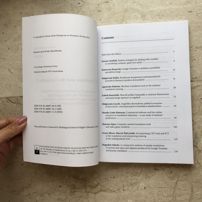 The translator and the computer nowa ksiazka filologia angielska