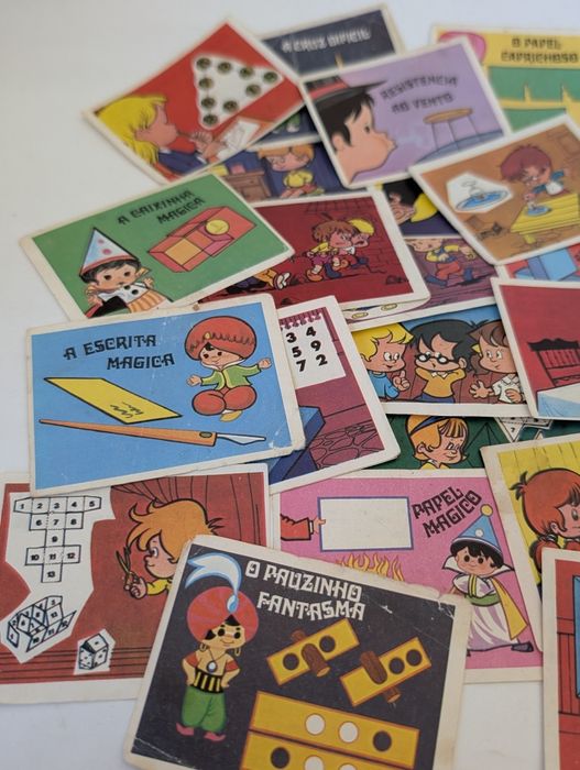 Lote de 25 cromos - partilhas elásticas Piratas