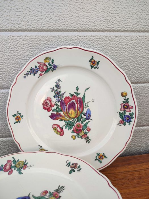 Porcelanowe talerze Obiadowe Villeroy & Boch Alsace Design - vintage