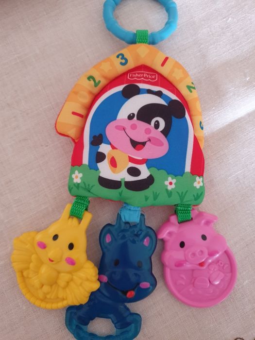 Pozytywka, gryzak 0+ Fisher Price