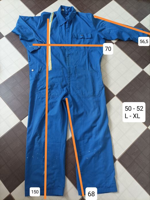 Суцільний комбінезон робочий розмір  50 - 52 L XL і 52 - 54 XL XXL