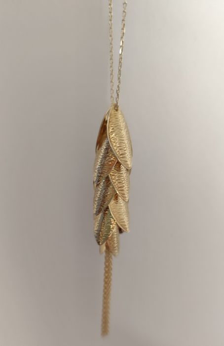 Colar Topázio dourado