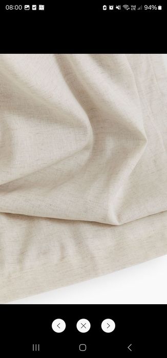 Zasłony zaciemniające H&M