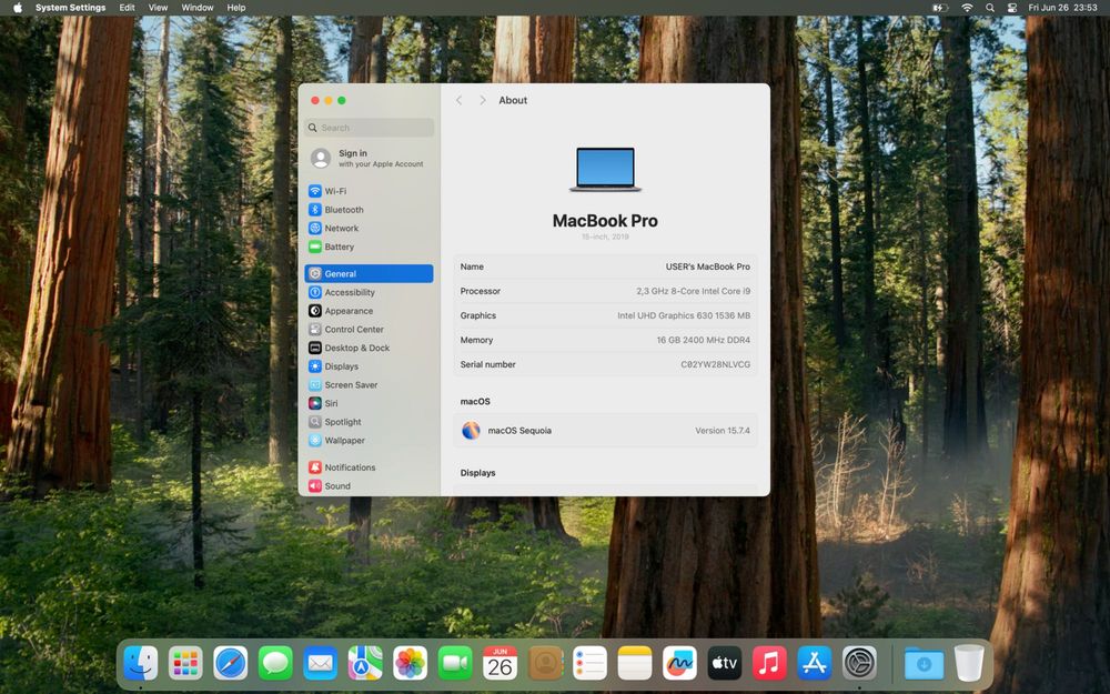 MacBook Pro 15” 2019 Touch Bar - i9 | 16gb RAM | 512gb SSD