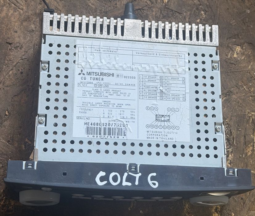 CD тюнер Mitsubishi Colt 6 04-08