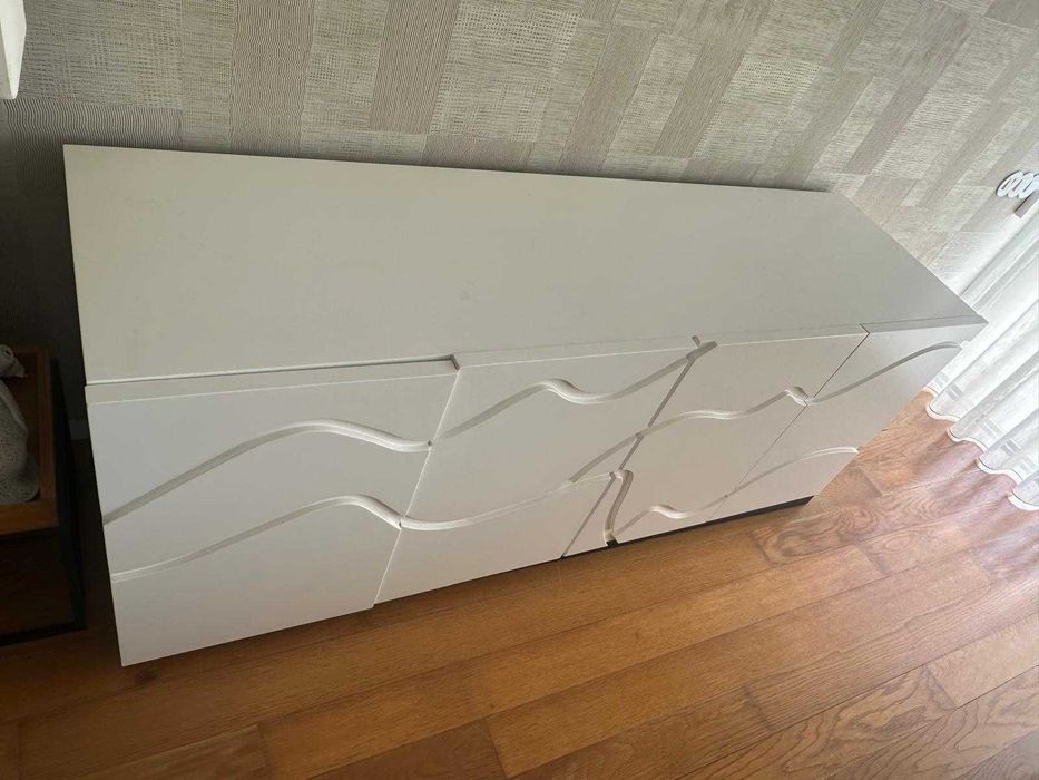 Aparador de sala lacado branco