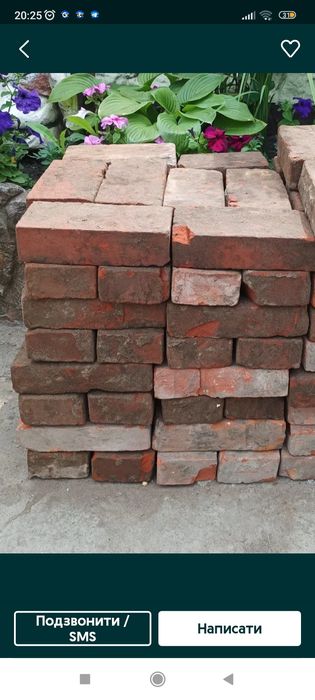 Продам кирпич б,у  в гарному стани