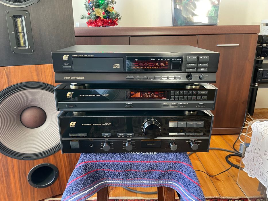 Sansui AU-X501 + TU-X501 + CD-X301i / Zestaw Stereo JAPAN ''Vintage''