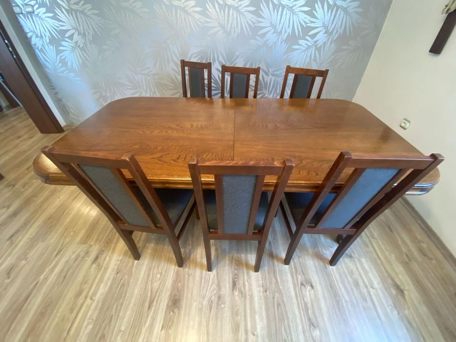 Stół rozkładany lite drzewo