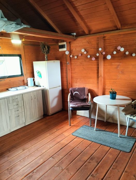 Domek drewniany letniskowy do przeniesienia