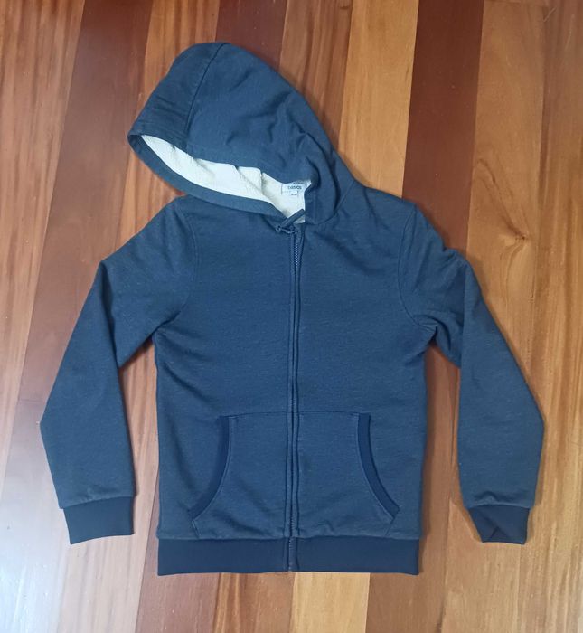 Casaco com capuz para criança - 9 a 10 anos