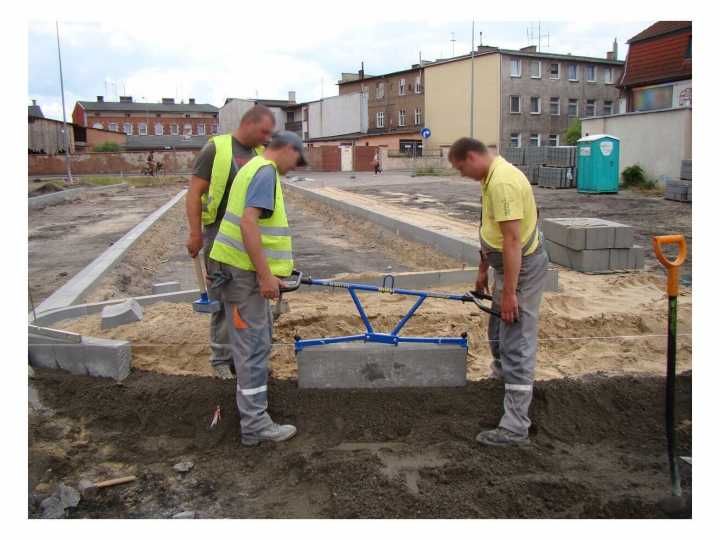 Chwytak do krawężników płyt kostki MIMAL 60-100cm brukarski