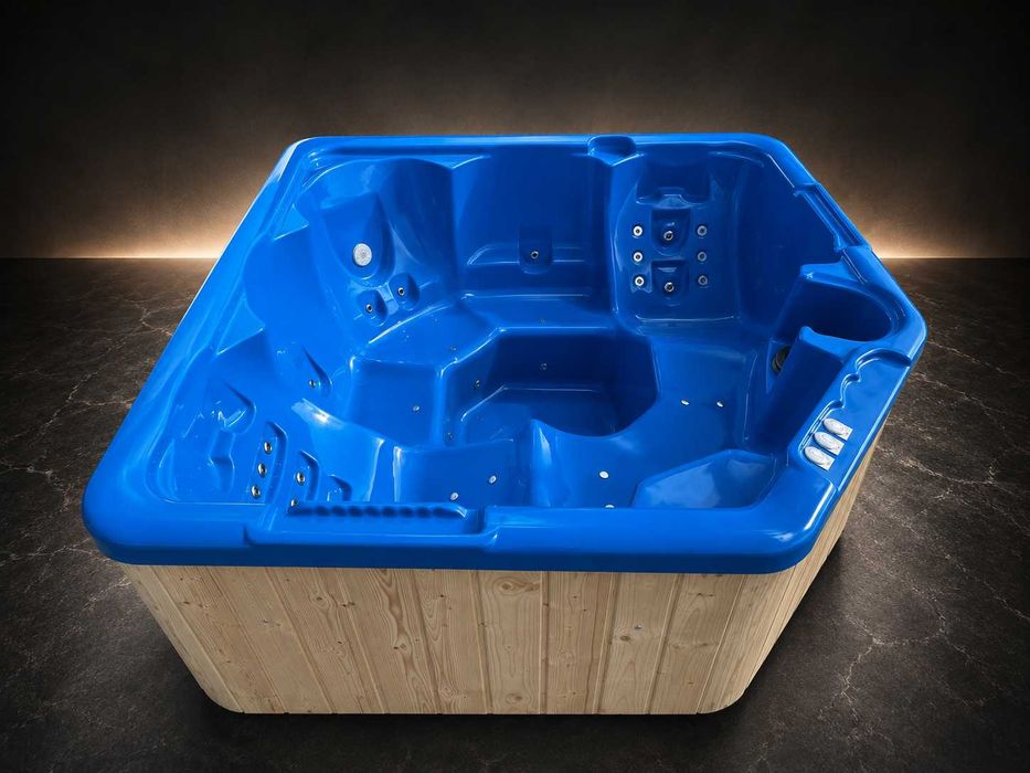 Jacuzzi 2m x 2m do sauny balia bania basen ogrodowe nowe producent