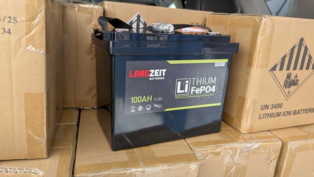 акумулятор дбж lifepo4 литий железо фосфат лфп4 12в 100а
