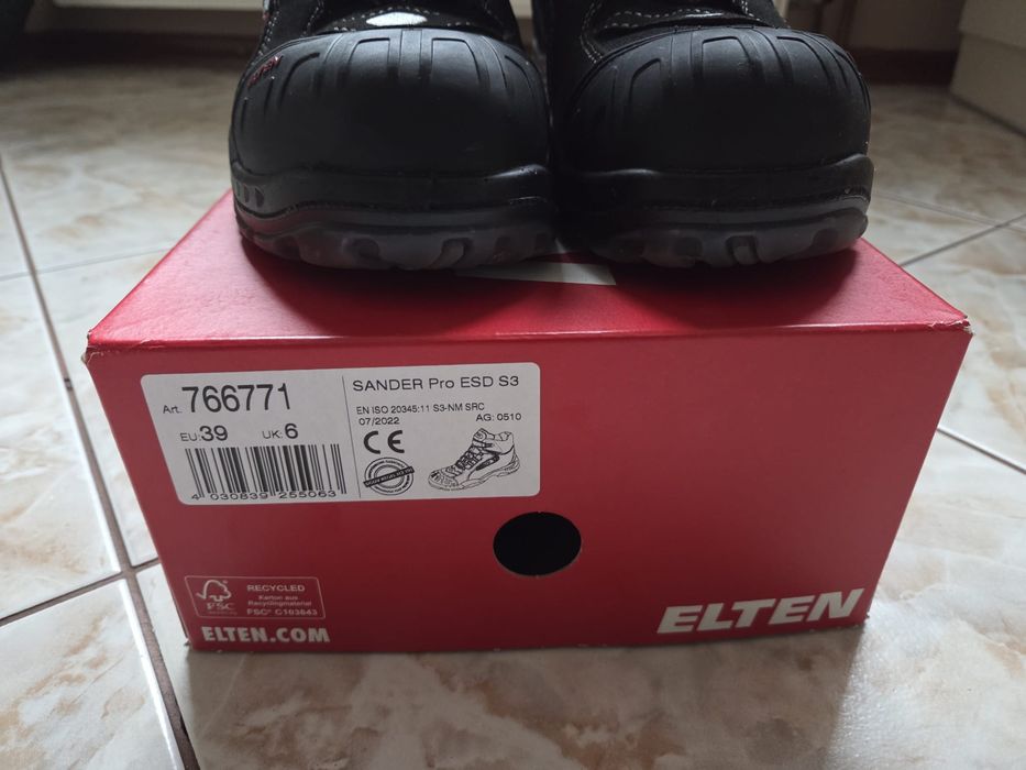 Buty robocze Elten Sander S3 rozm 39