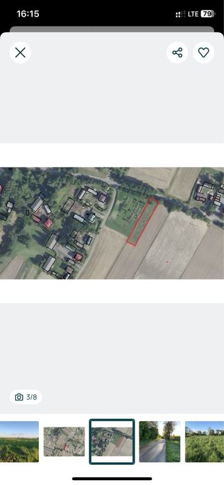 Dzialka rolna z warunkami zabudowy