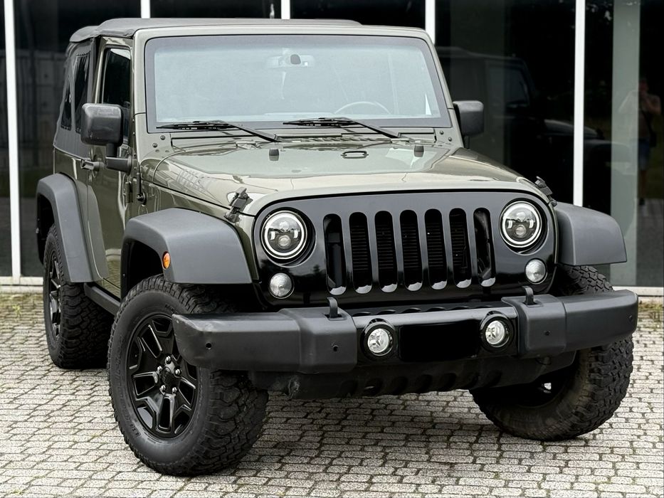 Jeep Wrangler 3.6 286KM 4x4 *SINCE 1941* WILLYS * Zadbany * Cabrio * Klimatronik *Led *