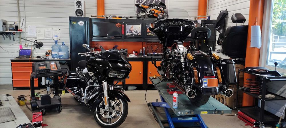Мото СТО сервіс ремонт мотоциклів Harley-Davidson Київ