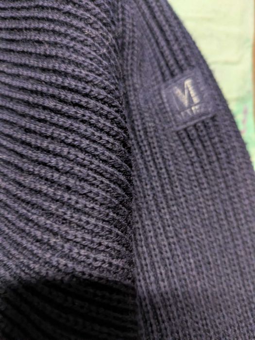 März Maerz München XL 100% VirginWool gruby kardigan premium stan igła