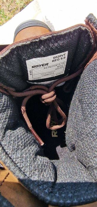 Чоловічі шкіряні берці Royer 6020VT. Всі розміри.