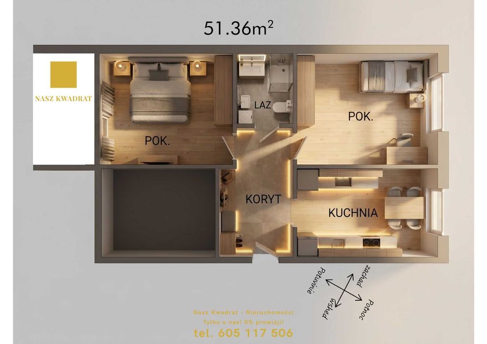 Apartment in Łódź - Widok 2