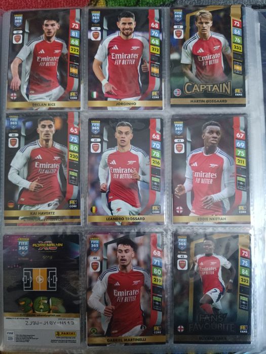 karty Fifa 2025 oraz 2026 Adrenalyn 365 Panini kolekcja