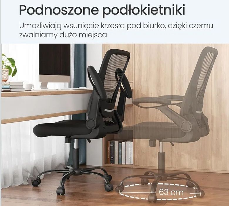 Krzesło do biurka obrotowe