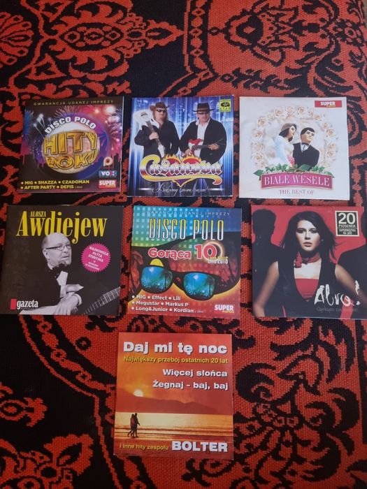 CD disco polo płyty różne