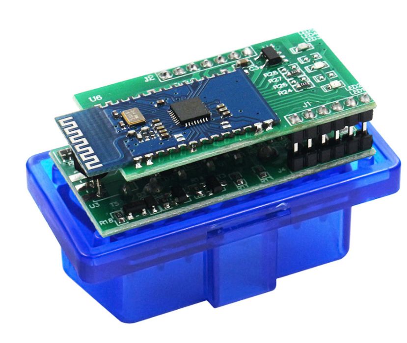OBD2 ELM327 V1.5 Bluetooth сканер авто V1.5 двоплатний, ориг. чіп!
