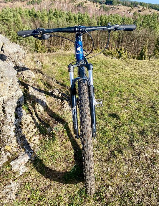 Rower MTB Romet Mustang M4 rama 21 cali koło 29 " niebieski