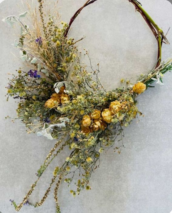 Zestaw ozdób naturalnych do zawieszenia